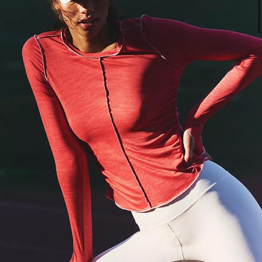 Free People Movement Right On Run Long Sleeve Layer